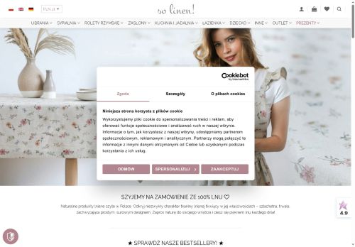 So linen! Monika Różańska Nina Wojciechowska s.c.